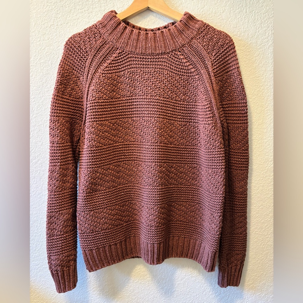 Prana Rosewood Knit Cowl Sweater